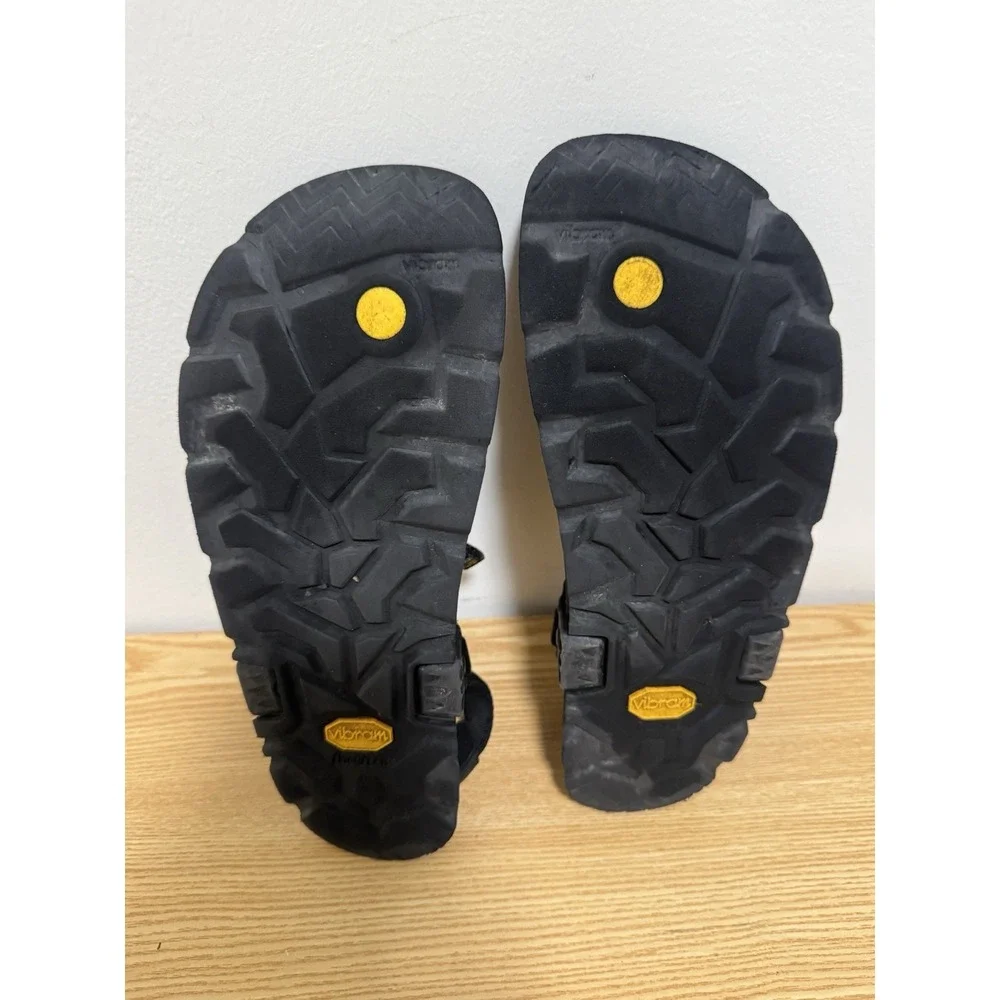 Luna Vibram Barefoot Thong‎ Oso Flaco Winged Sandals Men 8.5/ Women 10.5 Black